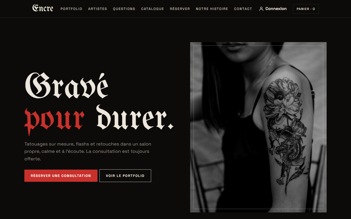 Thème Encre