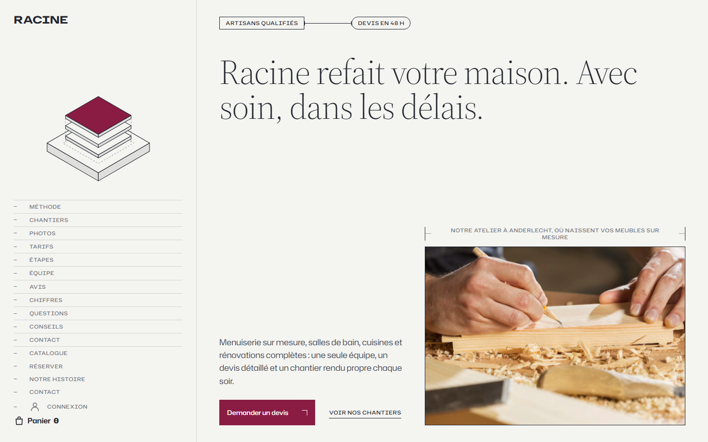 Thème Racine